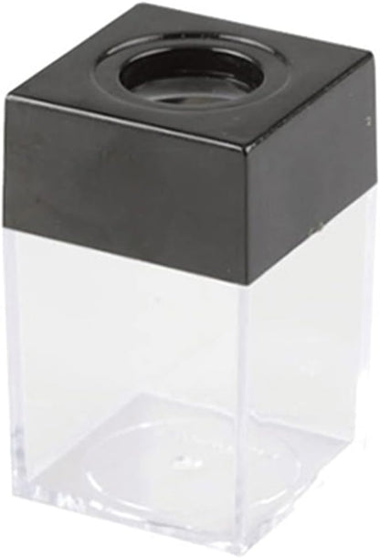 Premium Clear Paper Clip Dispenser Pushpin Storage - Image 5