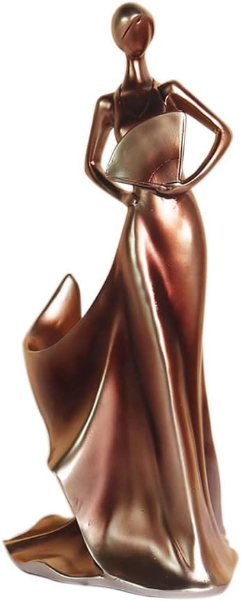 Artpaul Wine Bottle Holder Beauty Lady Statue Wine Bottle Stand Lady Wine Rack - Image 2