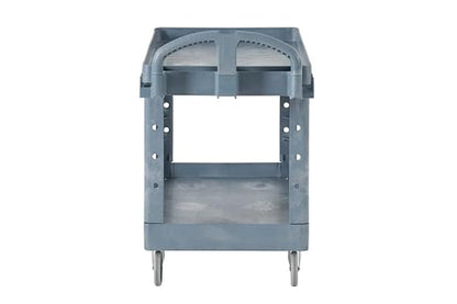 Rubbermaid Commercial Products BRUTE Heavy Duty 2-Shelf Utility/Service Cart - Image 4