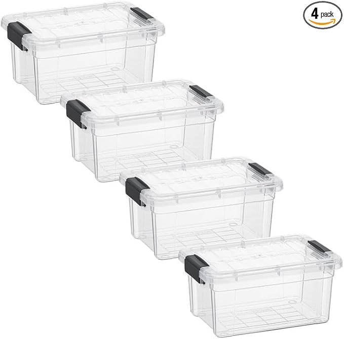 Superio Clear Storage Bins by Superio