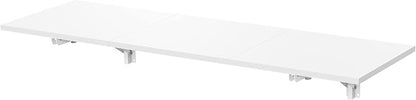 Mount-It! Heavy Duty Wall Mounted Drop Leaf Table, Folding Wall Mounted Desk - Image 3