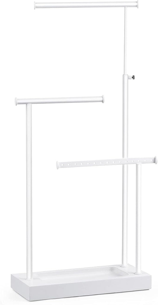 SRIWATANA Jewelry Organizer Stand, Extra Tall Jewelry Display Necklace Holder by SRIWATANA