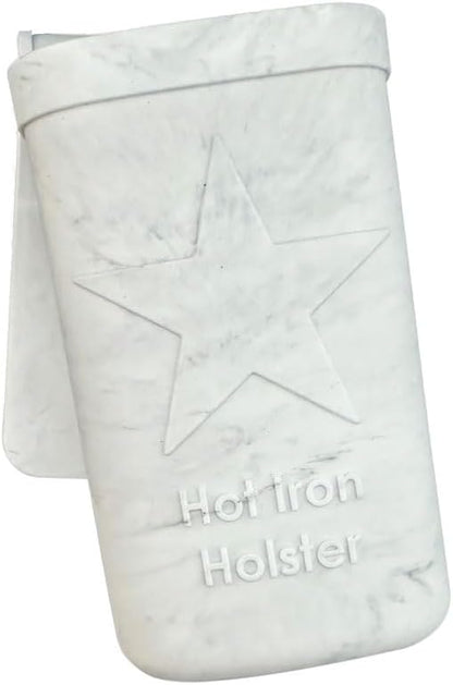 Hot Iron Holster | Adhesive-Free Silicone Storage Pocket - Image 4