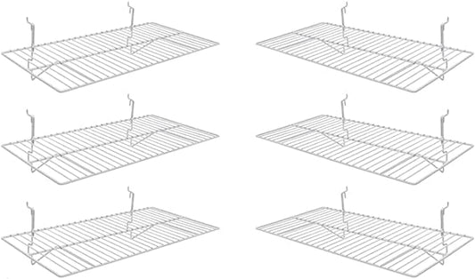 Only Garment Racks Grid and Slatwall Panel Display Shelf by Only+Garment+Racks