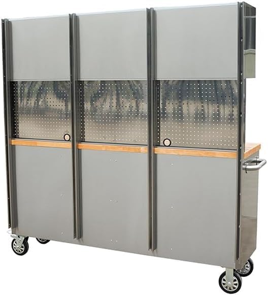 2 Pack - 72" Stainless Steel Rolling Tool Chest - Image 5