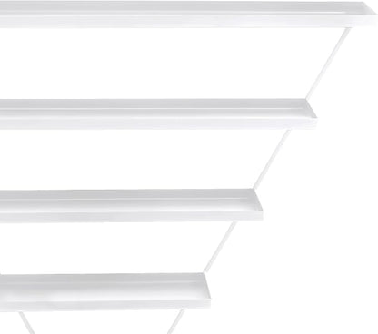 10PCS Triangular Nail Polish Racks, 5 Tiers Wall-Mounted Nail Polish Racks - Image 5