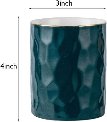 HANKOR Ceramic Pen Holder Cup Pencil Holder - Image 4