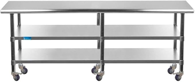 AmGood Stainless Steel Work Table by AmGood
