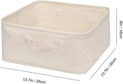 Decorative Basket Rectangular Fabric Storage Bin Organizer Basket - Image 6