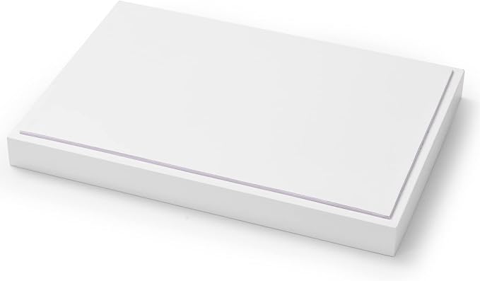 Oirlv Premium White Leather Stackable Jewelry Tray 24 Grid Jewelry Organizer - Image 8
