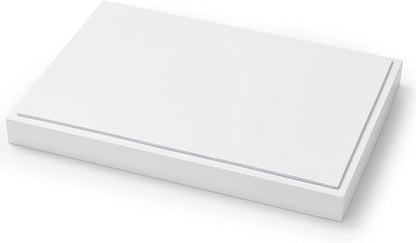 Oirlv Premium White Leather Stackable Jewelry Tray 24 Grid Jewelry Organizer - Image 8