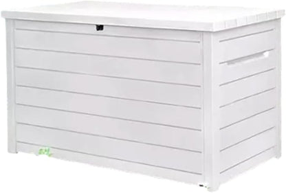 Outdoor Storage Box with Lockable Lid by Unknown
