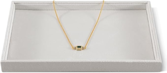 Velvet Stackable Jewelry Display Flat Tray by Dansmiy