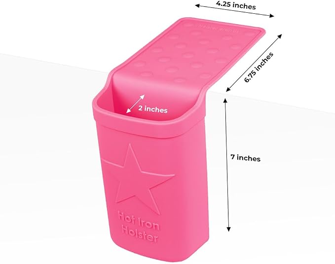 Hot Iron Holster | Adhesive-Free Silicone Storage Pocket - Image 3