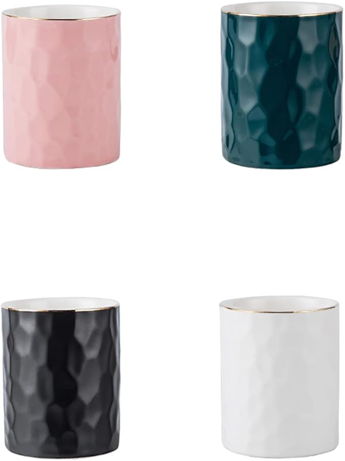 Ceramic Pen Holder Stand Cup Pencil Holder Organizer Makeup Brush Holders - Image 7