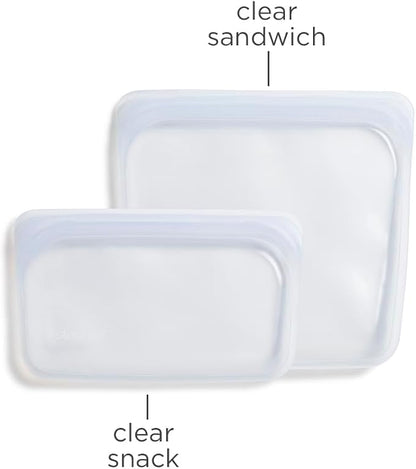 Stasher Premium Silicone Reusable Food Storage Bags, Lunch Bag, Travel - Image 5