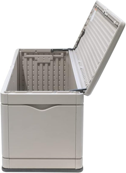 LIFETIME 60040 Deck Box, 130 Gallon, Desert Sand - Image 5