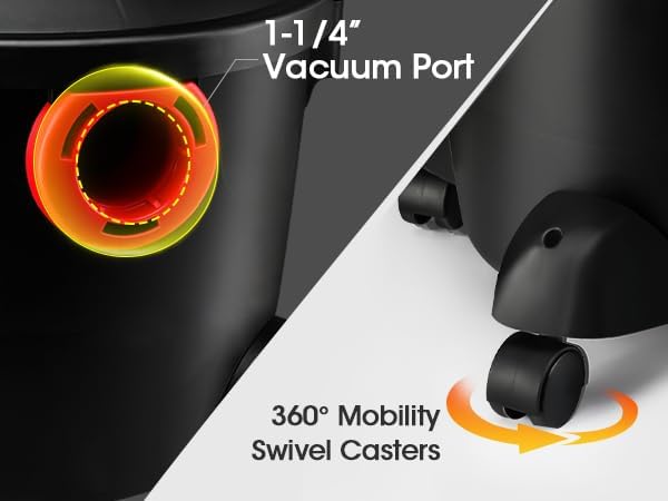 Shop-Vac 5920689 Wet/Dry Vacuum Cleaner, 6 Gallon, 3.0 Peak HP, 1.25 Inch - Image 5
