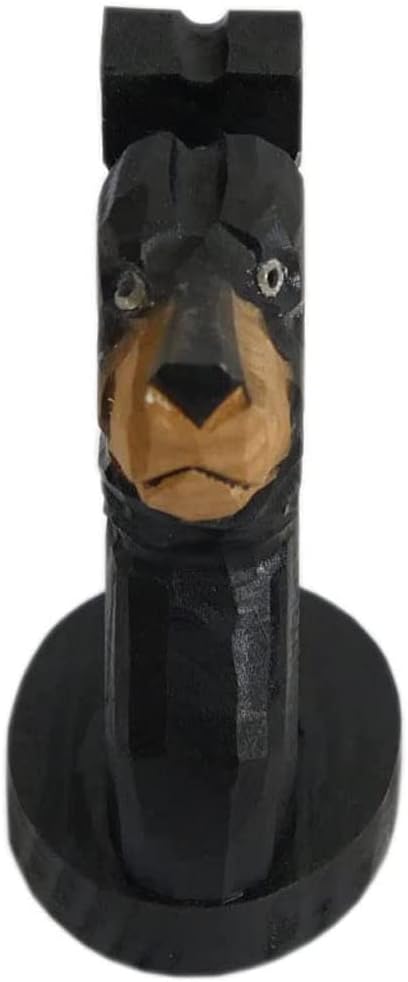 Red Dollar Handmade Wood Carved Animal Eyeglass Holder, Cute Sunglasses Display - Image 4