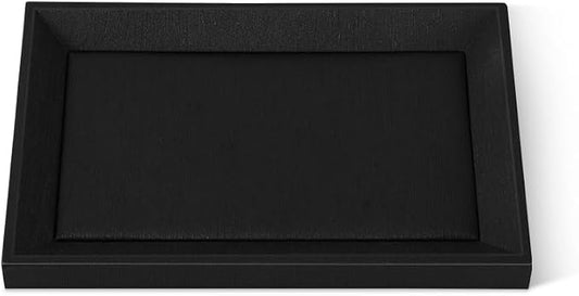 Jewelry Display, Leather Tray, Premium Black Jewelry Tray, Mens Jewelry Tray by Yinbeini