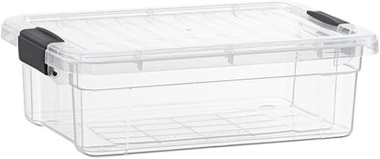 Superio 2.3 Qt Clear Plastic Storage Bin by Superio