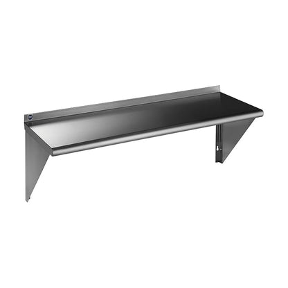 ROCKPOINT Stainless Steel Shelf 18 x 48 Inches 400lb, NSF Metal Commercial by ROCKPOINT