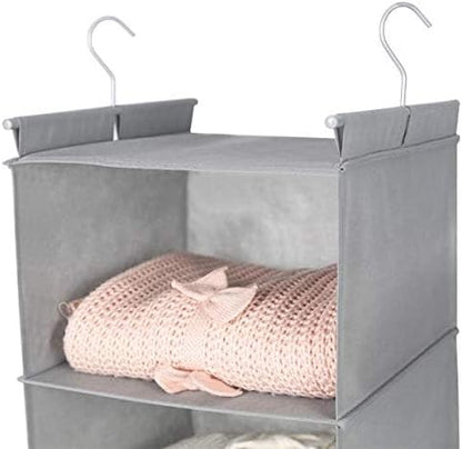 MAX Houser 6 Tier Shelf Hanging Closet Organizer, Closet Hanging Shelf - Image 6