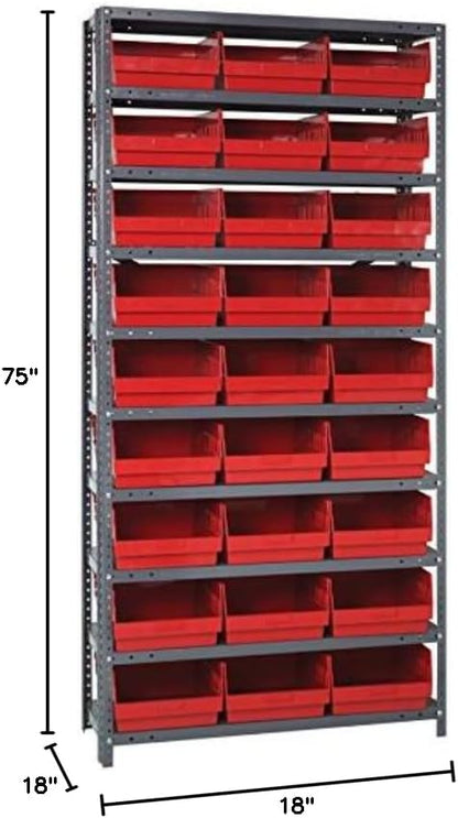 Quantum Storage Systems 1875-210RD Store More Steel Shelving Unit - Image 2