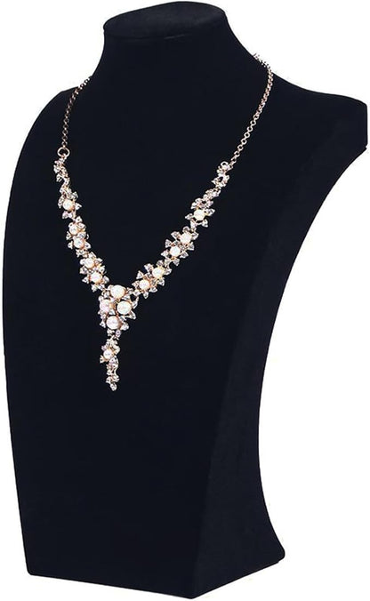 3Pcs Necklace Bust Stand for Selling, Jewelry Necklace Organizer Rack for Shop - Image 2