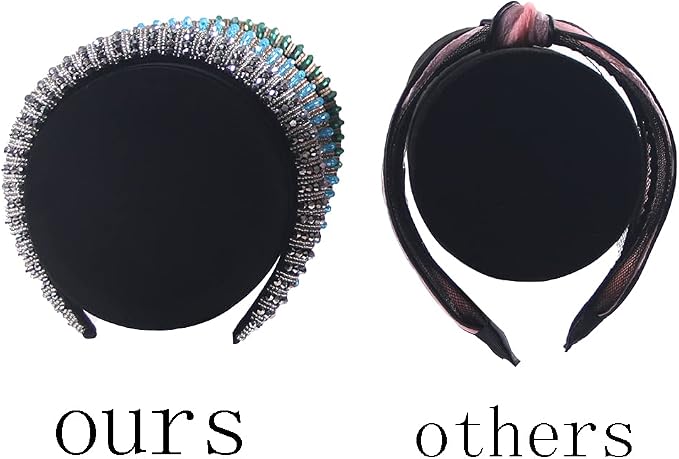 ByKen T-bar Headband Holder Organizer, Hair Band Ear Jewelry Accessories - Image 4