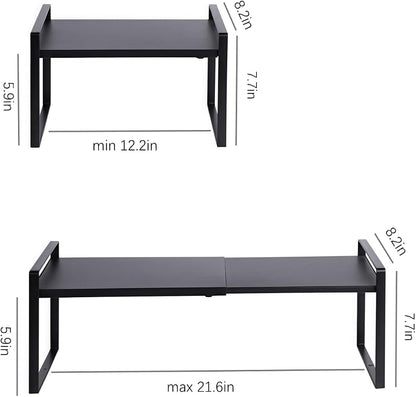 2-Pack Expandable Shelf Organizer - Image 2