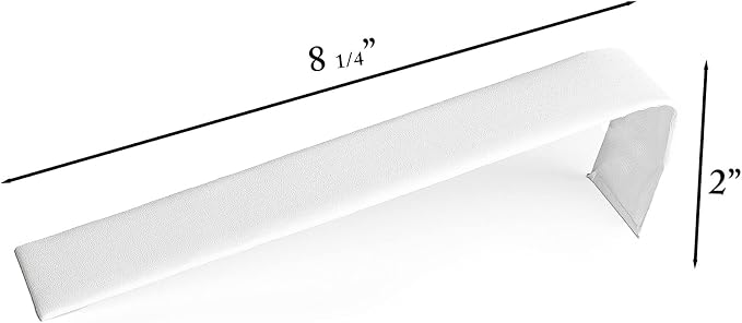 Novel Box 2 Pack Bracelet/Watch Ramp White Leatherette 2x8.25x2 Inches - Image 2