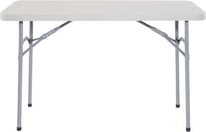 Office Star Resin Multipurpose Rectangle Folding Table - Image 5