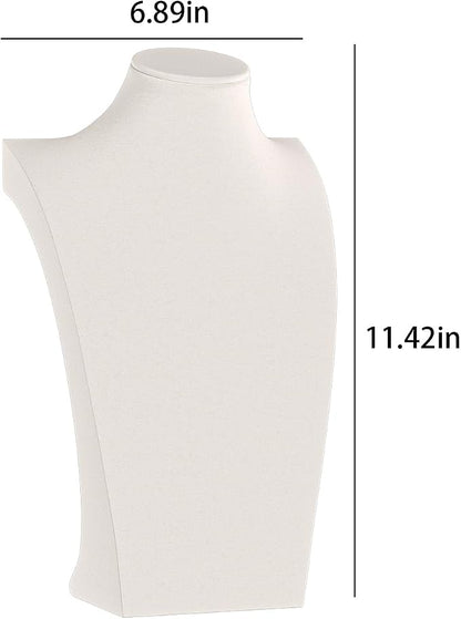 Necklace Bust Display Stand, Necklace Holder, Pendant Chain Necklace Organizer - Image 2