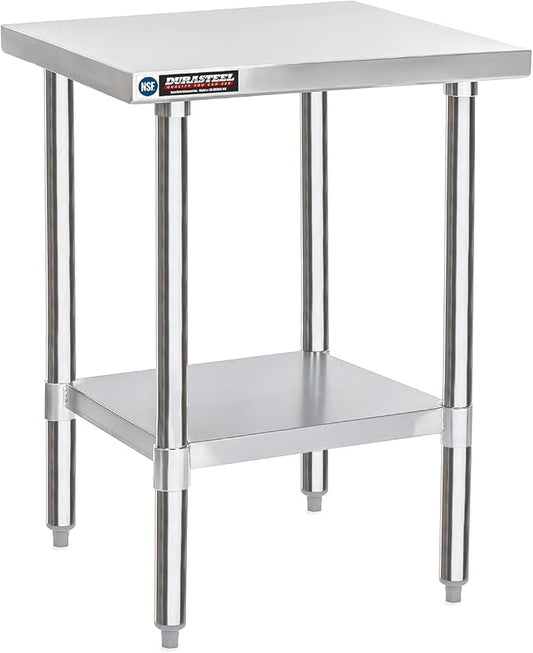 DuraSteel 30x24 Stainless Steel Work Table by DuraSteel