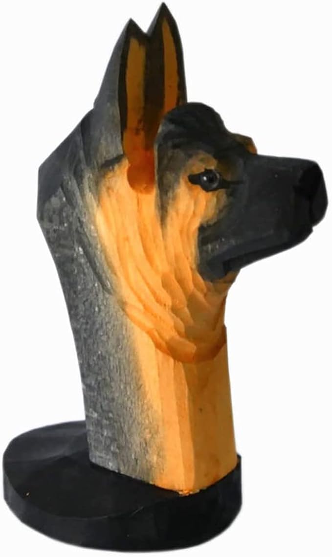 Red Dollar Handmade Wood Carved Animal Eyeglass Holder, Cute Sunglasses Display - Image 3
