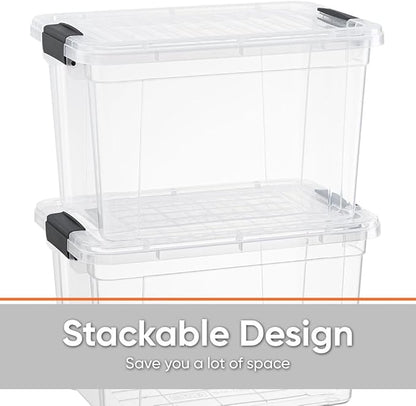 Superio Clear Storage Boxes - Image 5