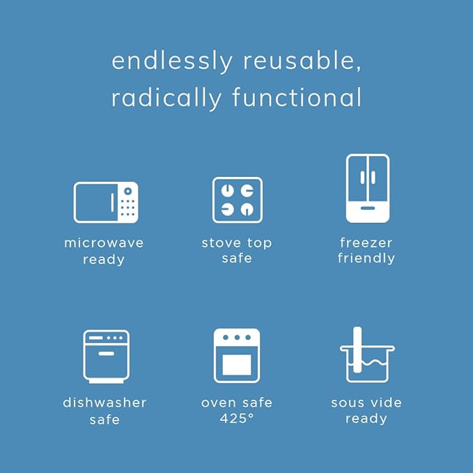 Stasher Premium Silicone Reusable Food Storage Bag, Sous Vide, Dishwasher - Image 2