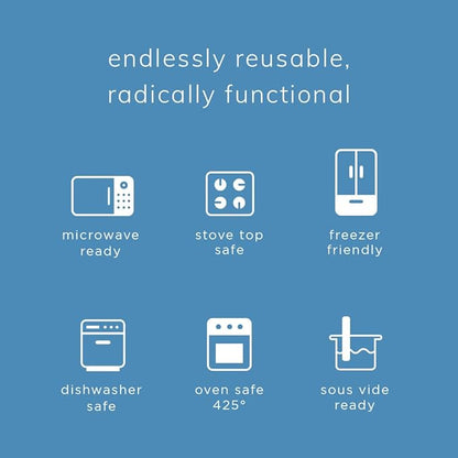 Stasher Premium Silicone Reusable Food Storage Bag, Sous Vide, Dishwasher - Image 2