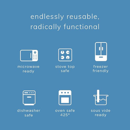 Stasher Premium Silicone Reusable Food Storage Bag, Sous Vide, Dishwasher - Image 2