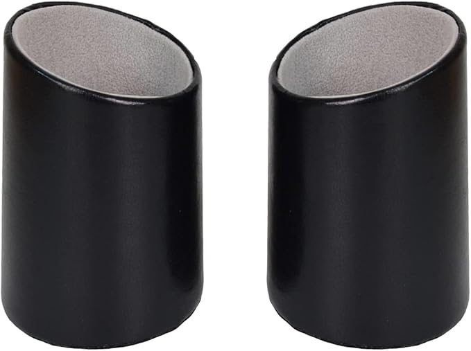 2 Pack Eyeglasses Holder PU Leather Glasses Stand Case Holder by Bleiou