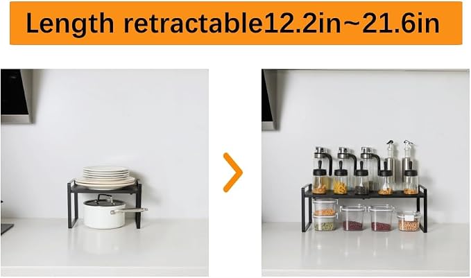 2-Pack Expandable Shelf Organizer - Image 5