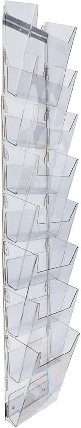 Displays2go Hanging Literature Rack by Displays2go