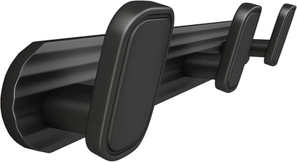 Coat Rack Wall Mount Black, 3 Hooks Rack Metal Coat Hanger Wall by Dancrul