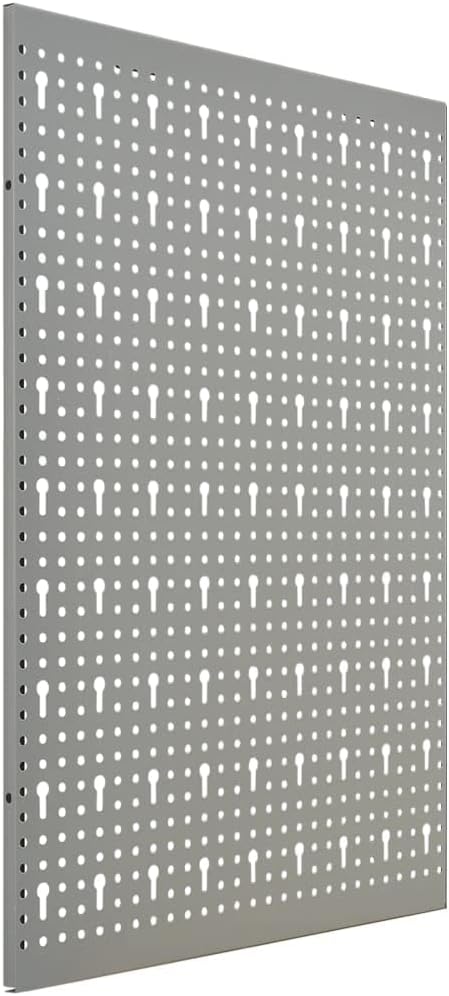 Wall-mounted Peg Boards 4-Pack, 15.7"x22.8" Steel, Versatile Tool Organization - Image 4