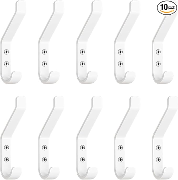 GlazieVault Coat Hooks for Wall – Door Hooks by GlazieVault
