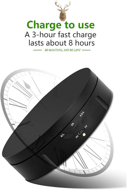 JAYEGT Motorized Rotating Display Stand, 5.74inch /22lbs Load, 360 Degree - Image 6