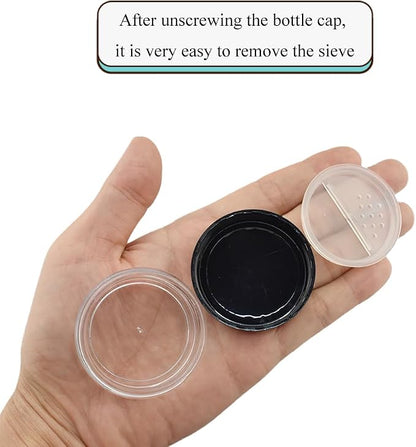 HAHIYO 1Pcs 20ml/0.68oz Plastic Empty Travel Compact Case Makeup Cosmetic Jar - Image 7