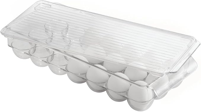 iDesign Clear Plastic Egg Holder - Image 7