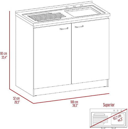 Tuhome Napoles Laundry Sink, Utility Sink - Image 3